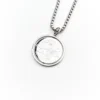 Tranquil Cosmos Silver Orbit Necklace