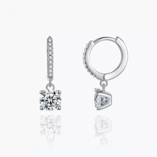 Starlit Grace Hoop Earrings