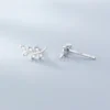 5897ad514c539455336fe56725343ed9 Wind Leaf Diamond Stud Earrings