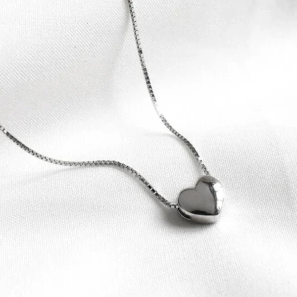 my-11134201-7qukw-ljavxpnuubmr2b Tiny Heart Sterling Silver Necklace