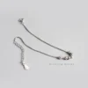 Little Beanie Silver Bracelet