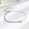 Silver Heart Bracelet