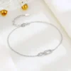 Double Link Silver Bracelet
