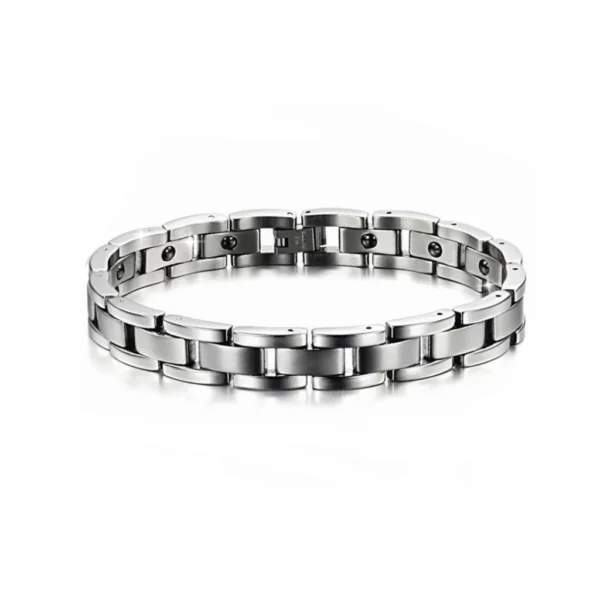 Magnetic Titanium Steel Mens Bracelet