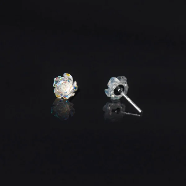 sg-11134201-7qvcx-lh3731oqdagvb4 Celestial Rose Stud Earrings