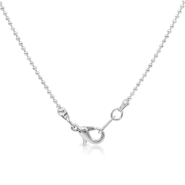 Snowflake CZ Christmas Pendant Necklace